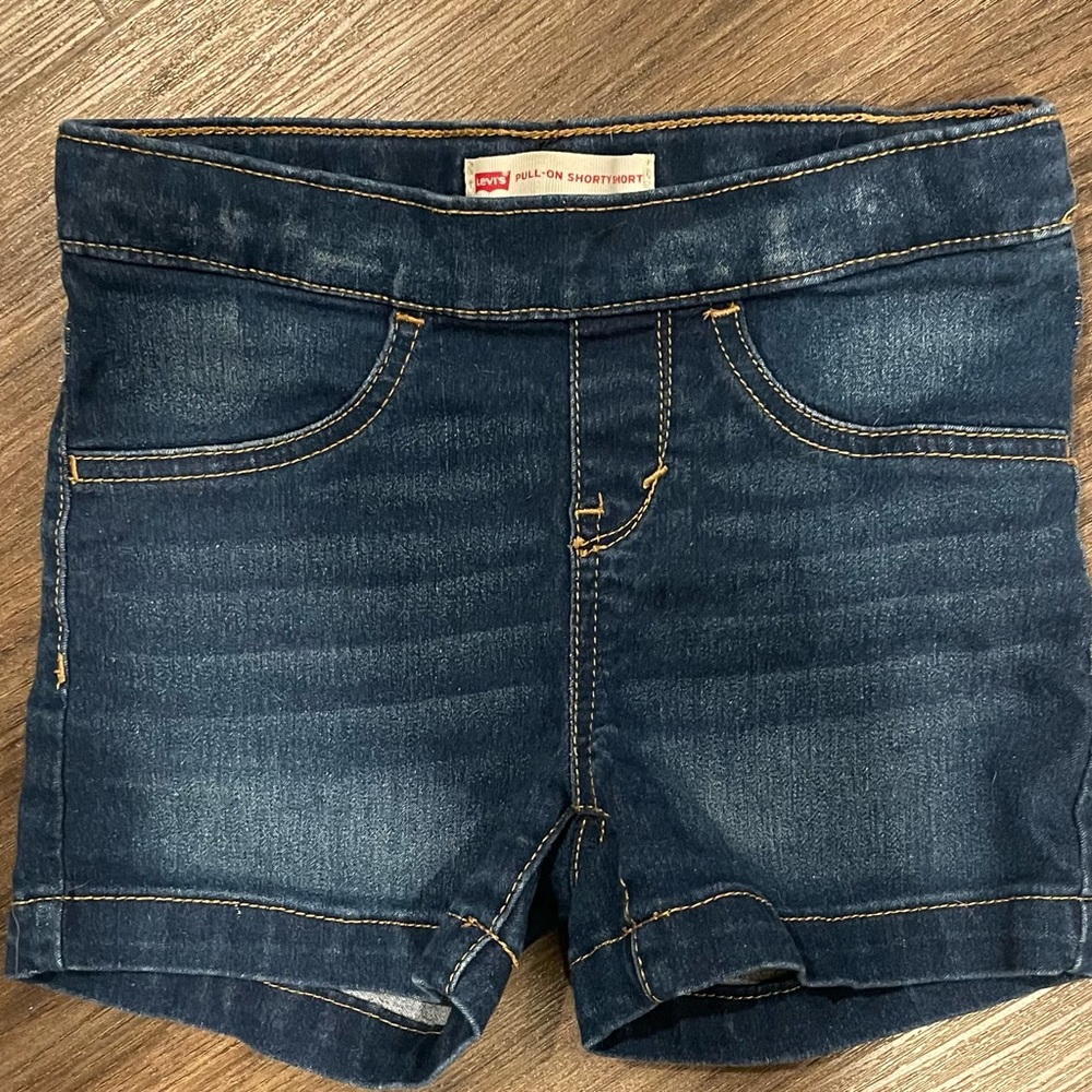 Girls Levi’s Pull-on Jean Shorty Shorts